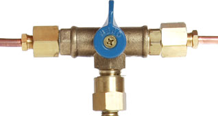 Manual changeover switch valves